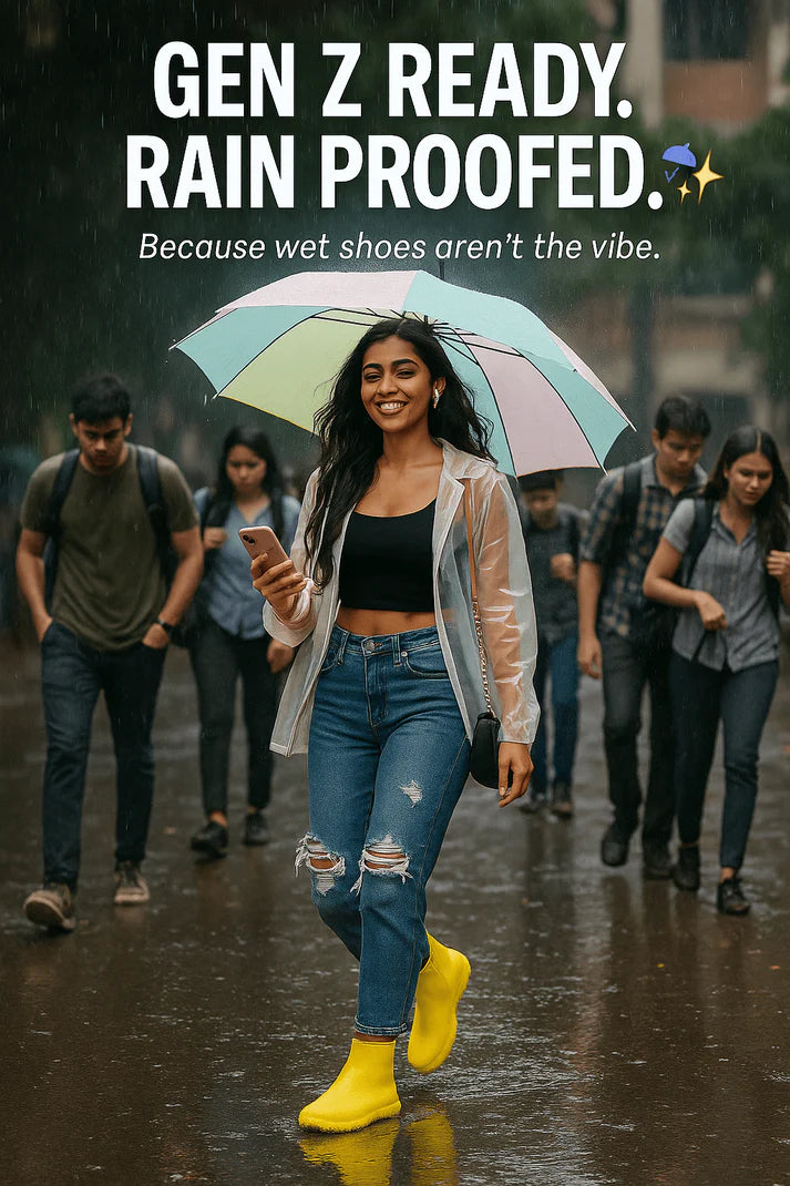Waterproof Silicone Shoe Cover !