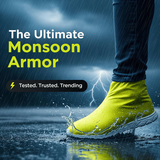 Waterproof Silicone Shoe Cover !