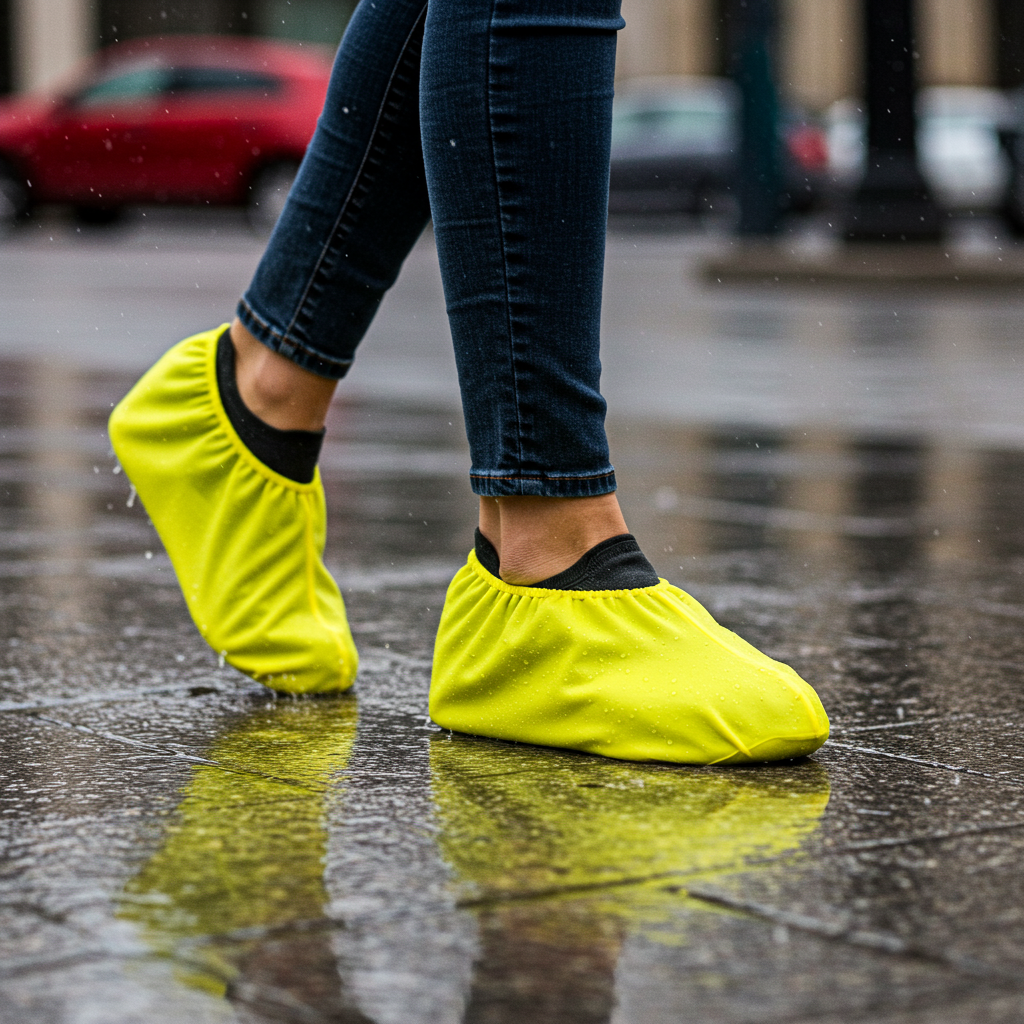 Waterproof Silicone Shoe Cover !