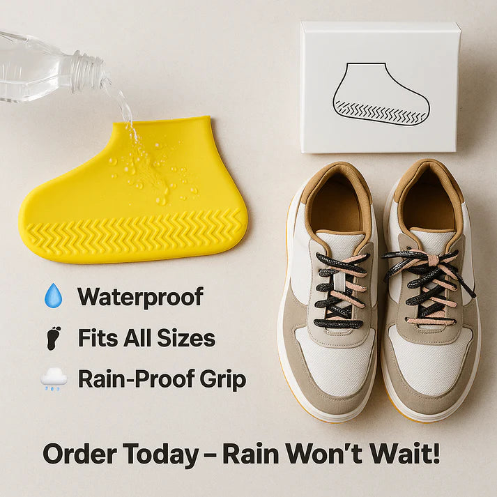 Waterproof Silicone Shoe Cover !